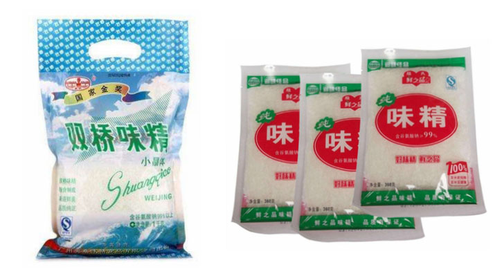 味精自動包裝機包裝樣品